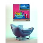 Image of Surf and Smile POP ART Painting 30x30 ORIGINAL ART