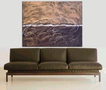 Image of Original Signed Art -  6ft Chocolate Sandstorm