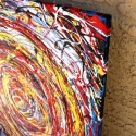 Image of Hitchcock Vertigo - Abstract Art - Special order 3 feet wide